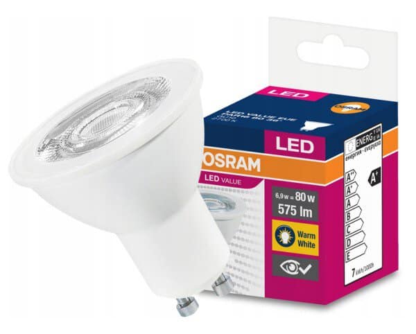 OSRAM LED Žarulja Value PAR16 80 36 6,9W/827 GU10
