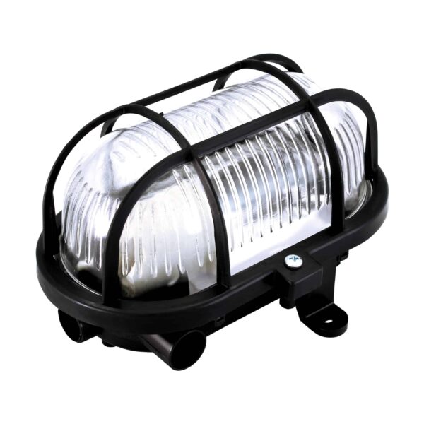 Commel Brodska svjetiljka s grlom E27 230 V ~ 60 W, crna