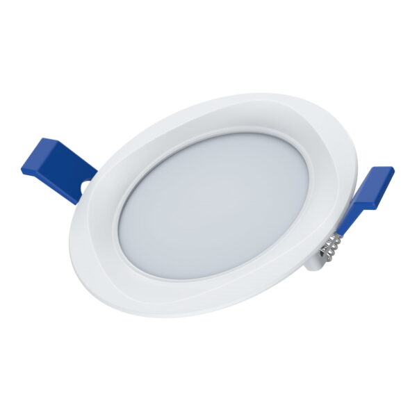 Commel LED panel 6 W, okrugli, ugradna montaža, 4000 K (neutralno bijela boja svjetla), 480 lm, 25.000 h, promjer svjetiljke: 120 mm, promjer otvora za montažu: 108 mm, materijal: PC, 220-240 V~ 50-60 Hz