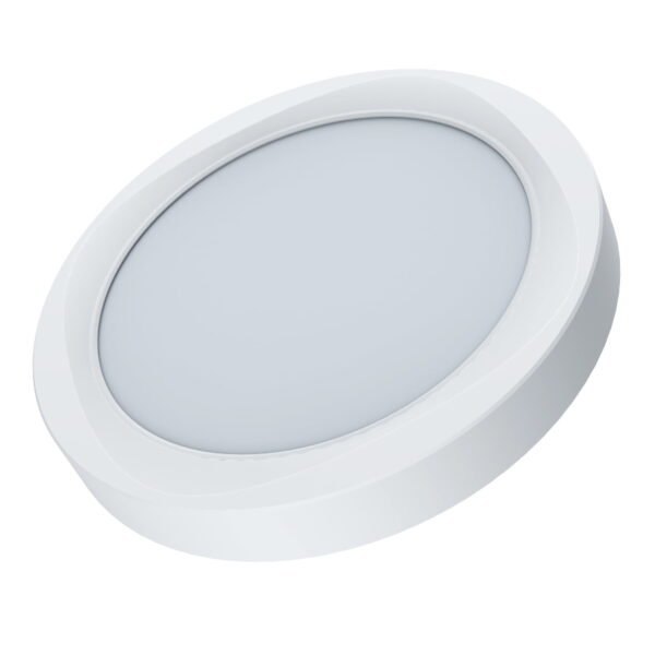 Commel LED panel 18 W, okrugli, nadgradna montaža, 4000 K (neutralno bijela boja svjetla), 1440 lm, 25.000 h, promjer svjetiljke: 225 mm, materijal: PC, 220-240 V~ 50-60 Hz